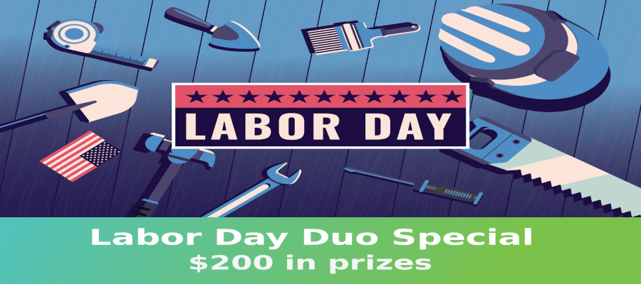 Labor Day Duo Crypto Prize Payout